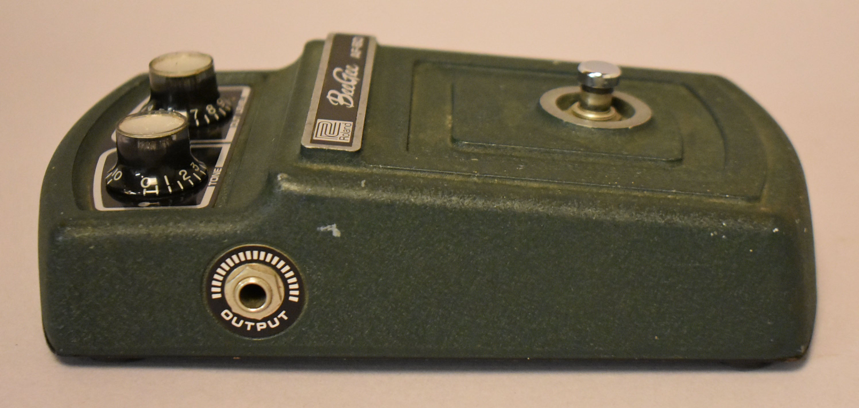 1970s Roland AF-60 Bee Gee Fuzz/Distortion Effect Pedal Green MIJ