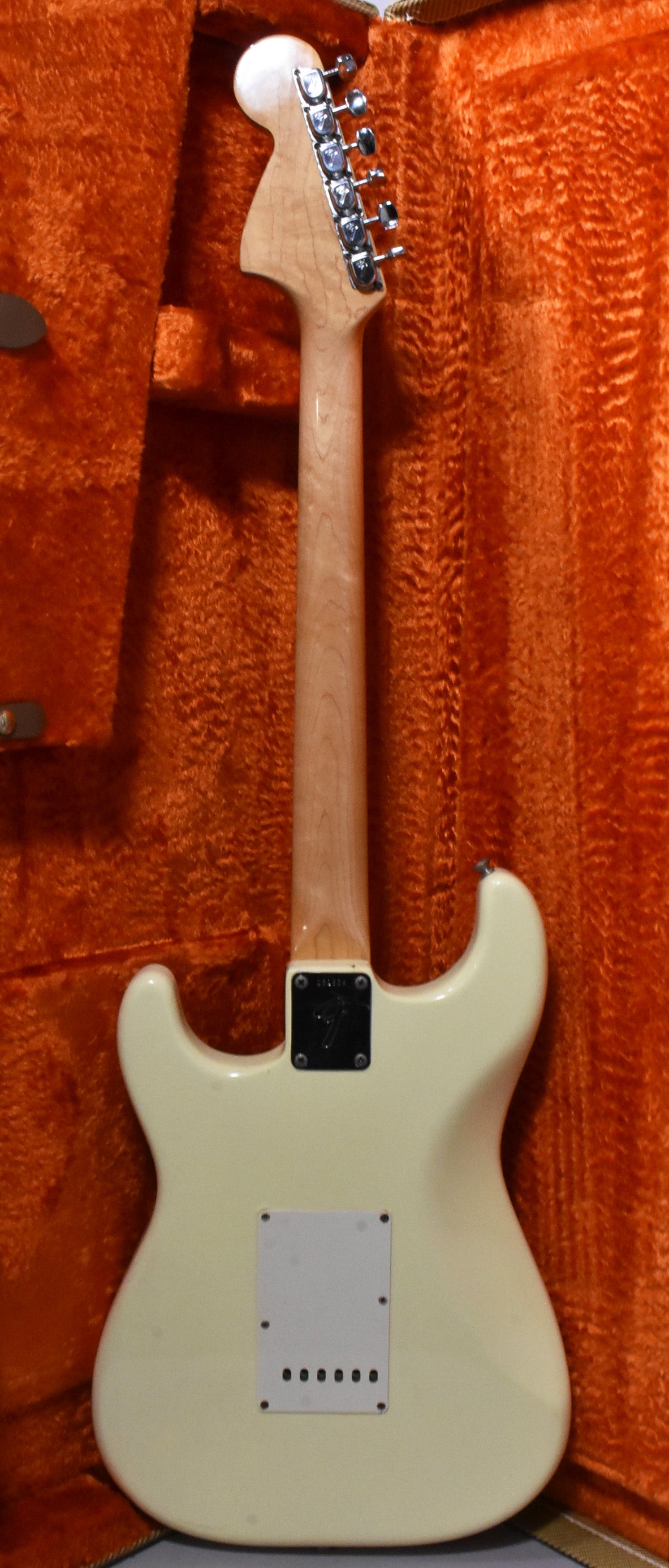 1971 Fender Stratocaster Olympic White Refinish 4-Bolt CBS w/HSC
