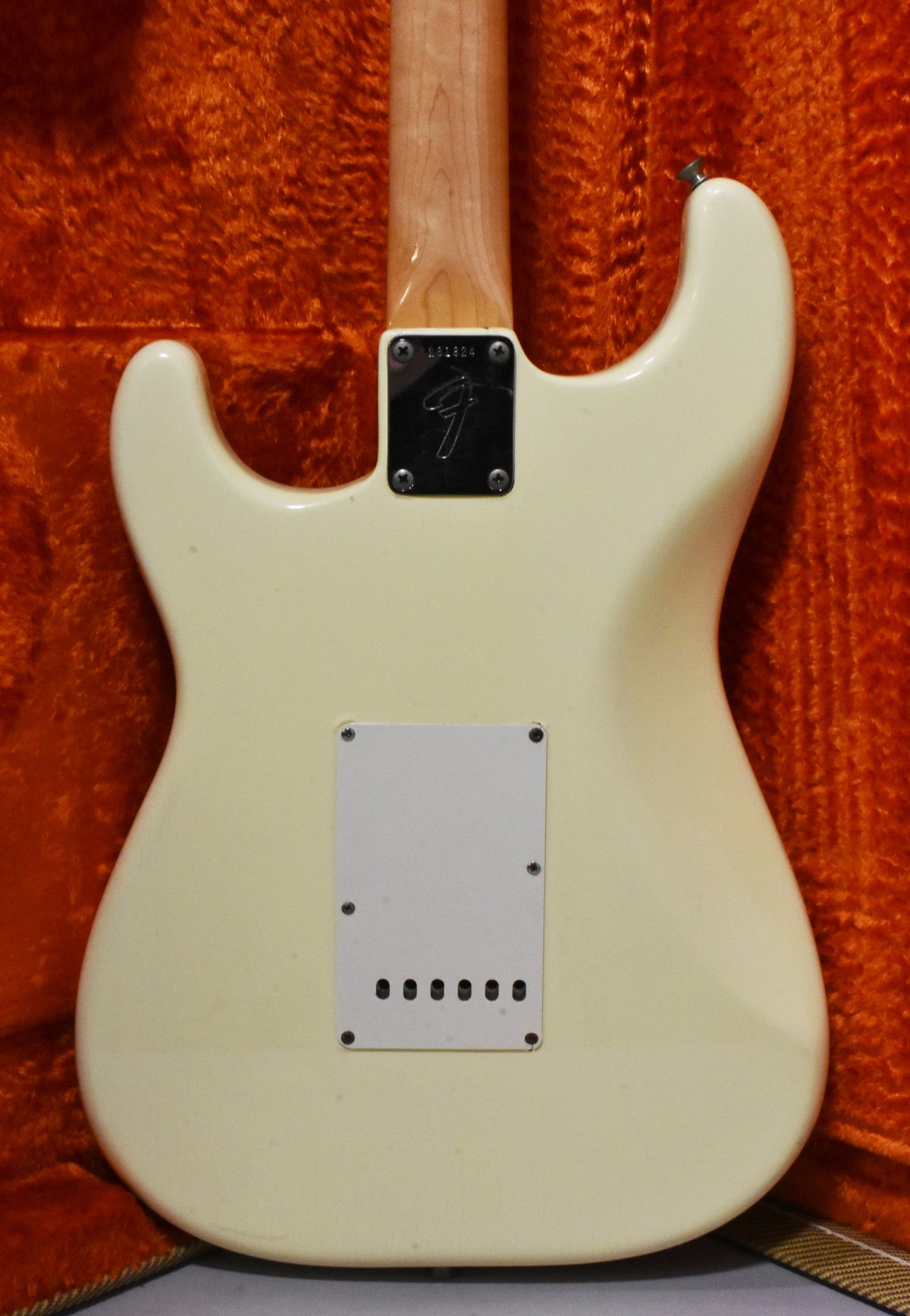 1971 Fender Stratocaster Olympic White Refinish 4-Bolt CBS w/HSC