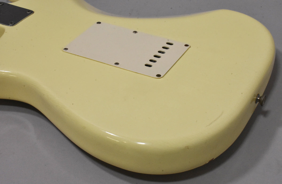 1971 Fender Stratocaster Olympic White Refinish 4-Bolt CBS w/HSC