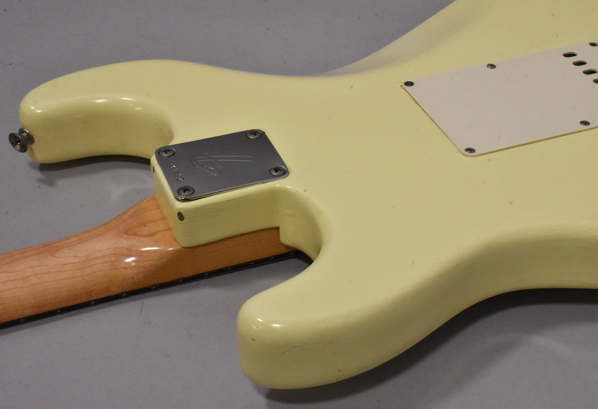 1971 Fender Stratocaster Olympic White Refinish 4-Bolt CBS w/HSC