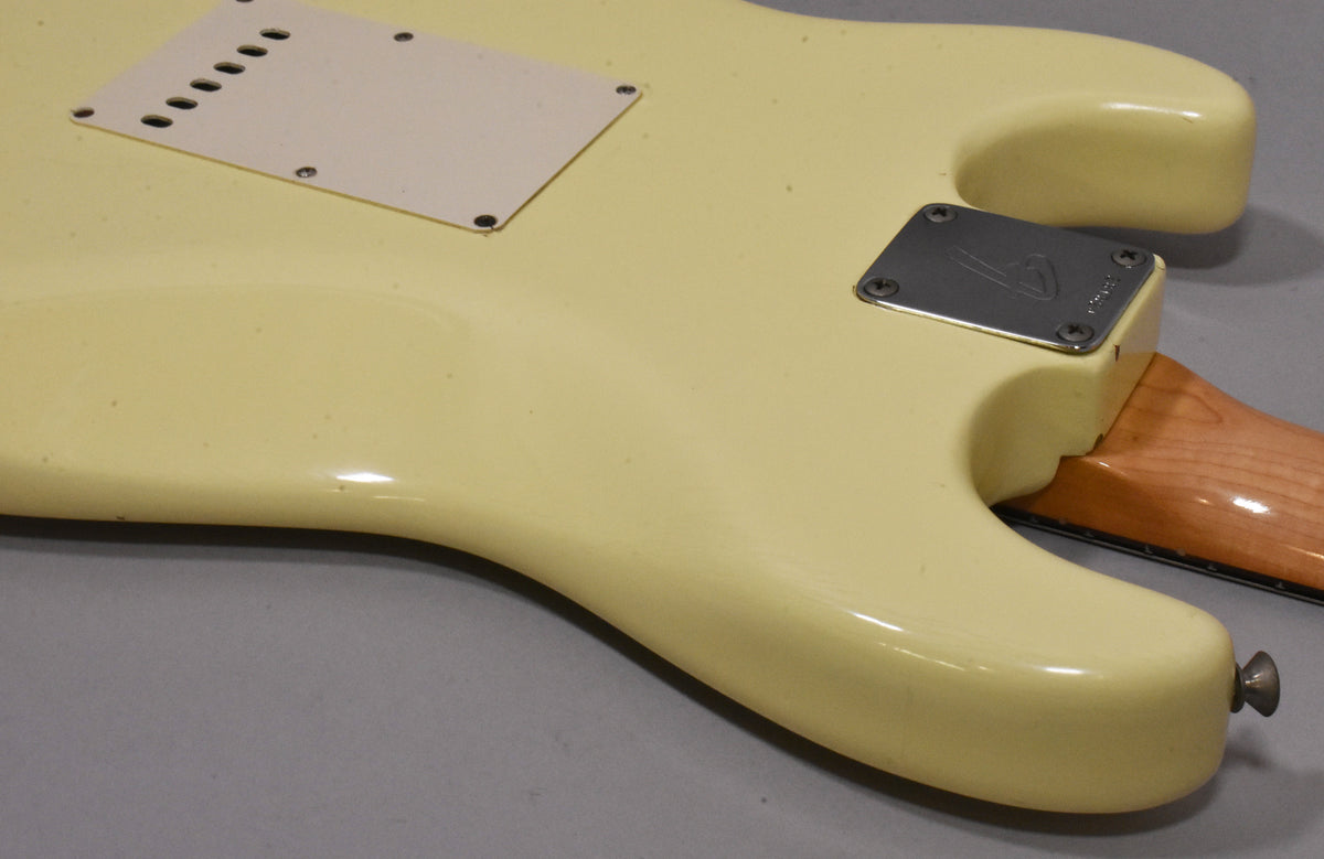 1971 Fender Stratocaster Olympic White Refinish 4-Bolt CBS w/HSC