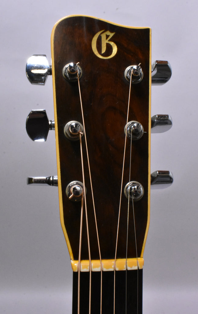 1971 J.W Gallagher G-50 Dreadnought Acoustic Guitar Natural w/HSC