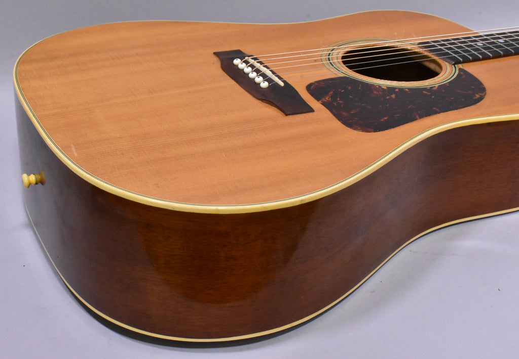 1971 J.W Gallagher G-50 Dreadnought Acoustic Guitar Natural w/HSC