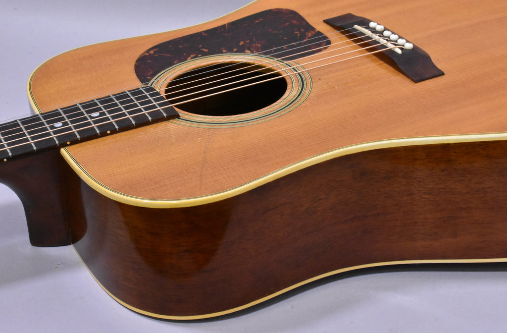 1971 J.W Gallagher G-50 Dreadnought Acoustic Guitar Natural w/HSC