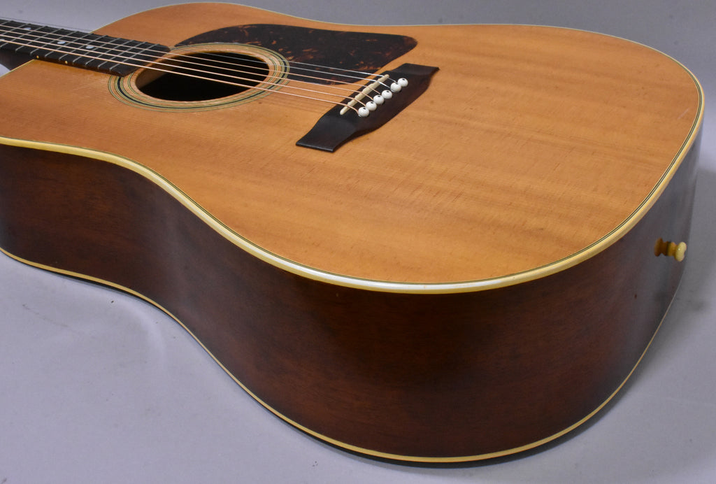 1971 J.W Gallagher G-50 Dreadnought Acoustic Guitar Natural w/HSC
