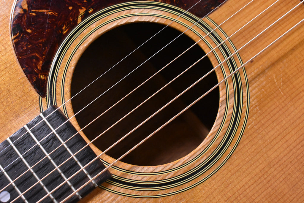 1971 J.W Gallagher G-50 Dreadnought Acoustic Guitar Natural w/HSC