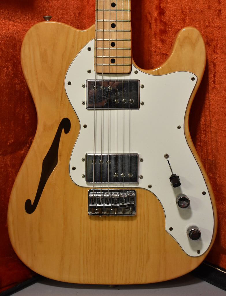 1973 Fender Thinline Telecaster Natural Finish w/OHSC
