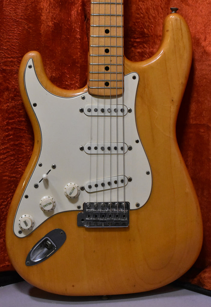 1973 Fender Stratocaster Natural Ash Finish Lefty Left Handed w/OHSC