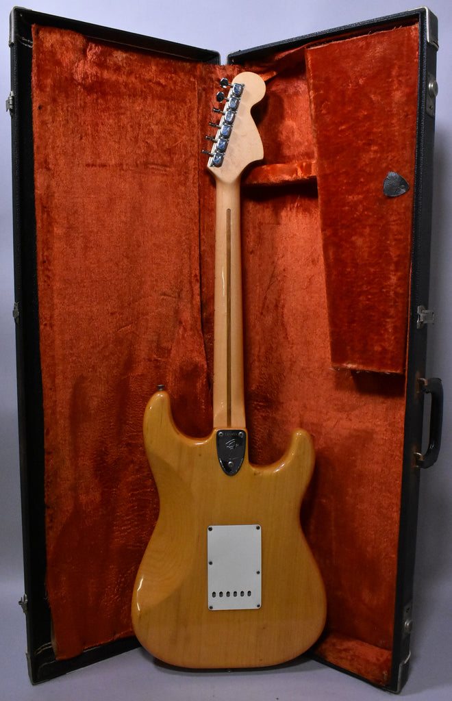 1973 Fender Stratocaster Natural Ash Finish Lefty Left Handed w/OHSC