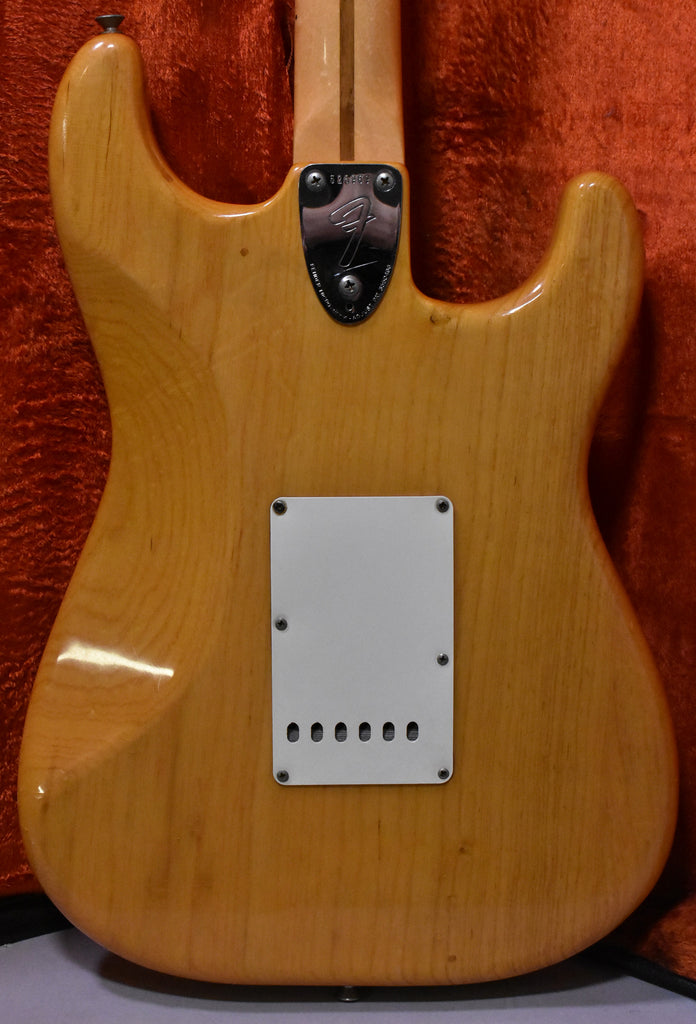 1973 Fender Stratocaster Natural Ash Finish Lefty Left Handed w/OHSC