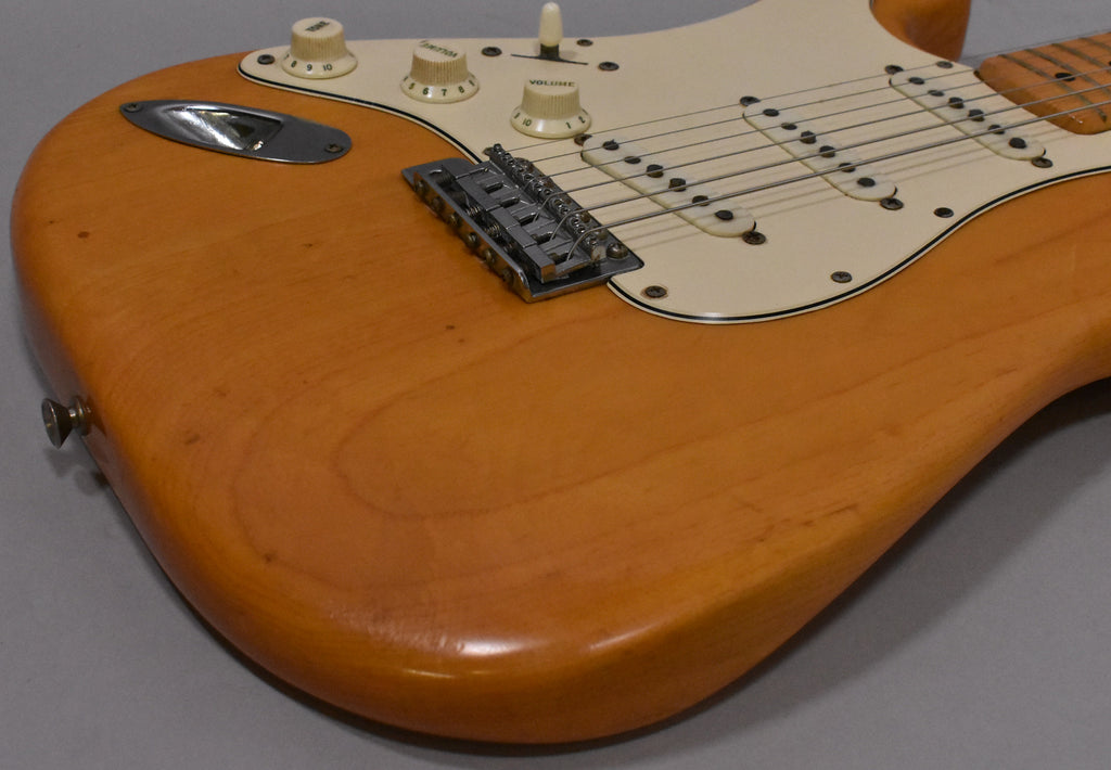 1973 Fender Stratocaster Natural Ash Finish Lefty Left Handed w/OHSC