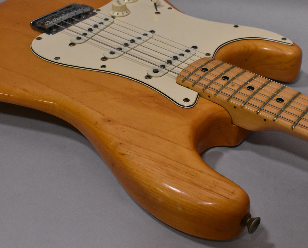 1973 Fender Stratocaster Natural Ash Finish Lefty Left Handed w/OHSC