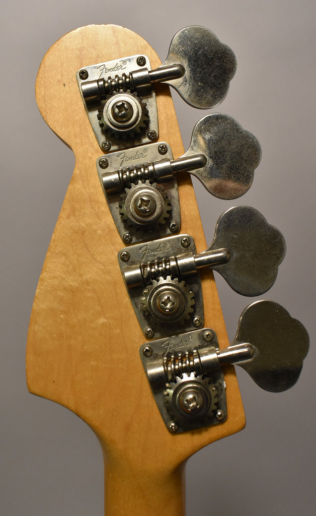 1976 Fender Musicmaster Bass Olympic White Finish w/Gig Bag