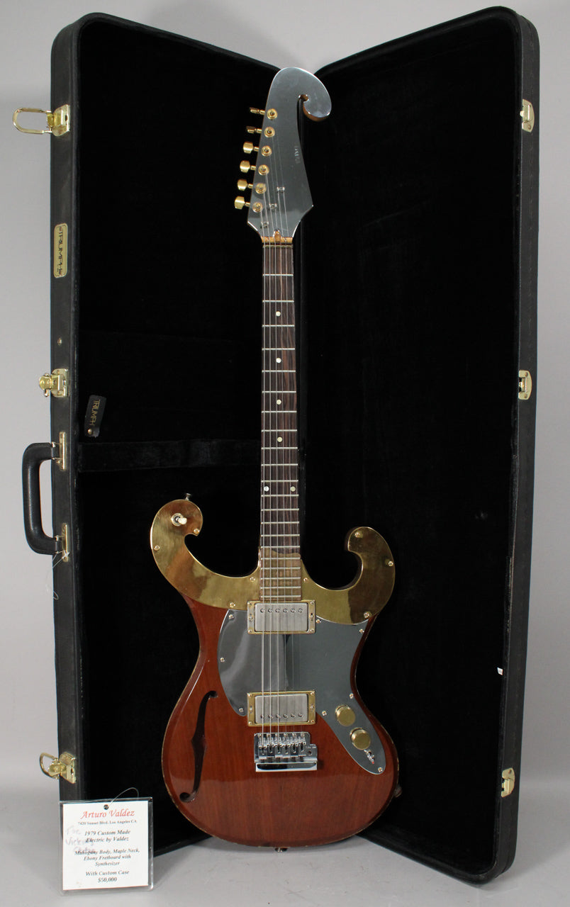1979 Arturo Valdez "Viking Guitar" KISS Custom Built Electric Guitar w/HSC