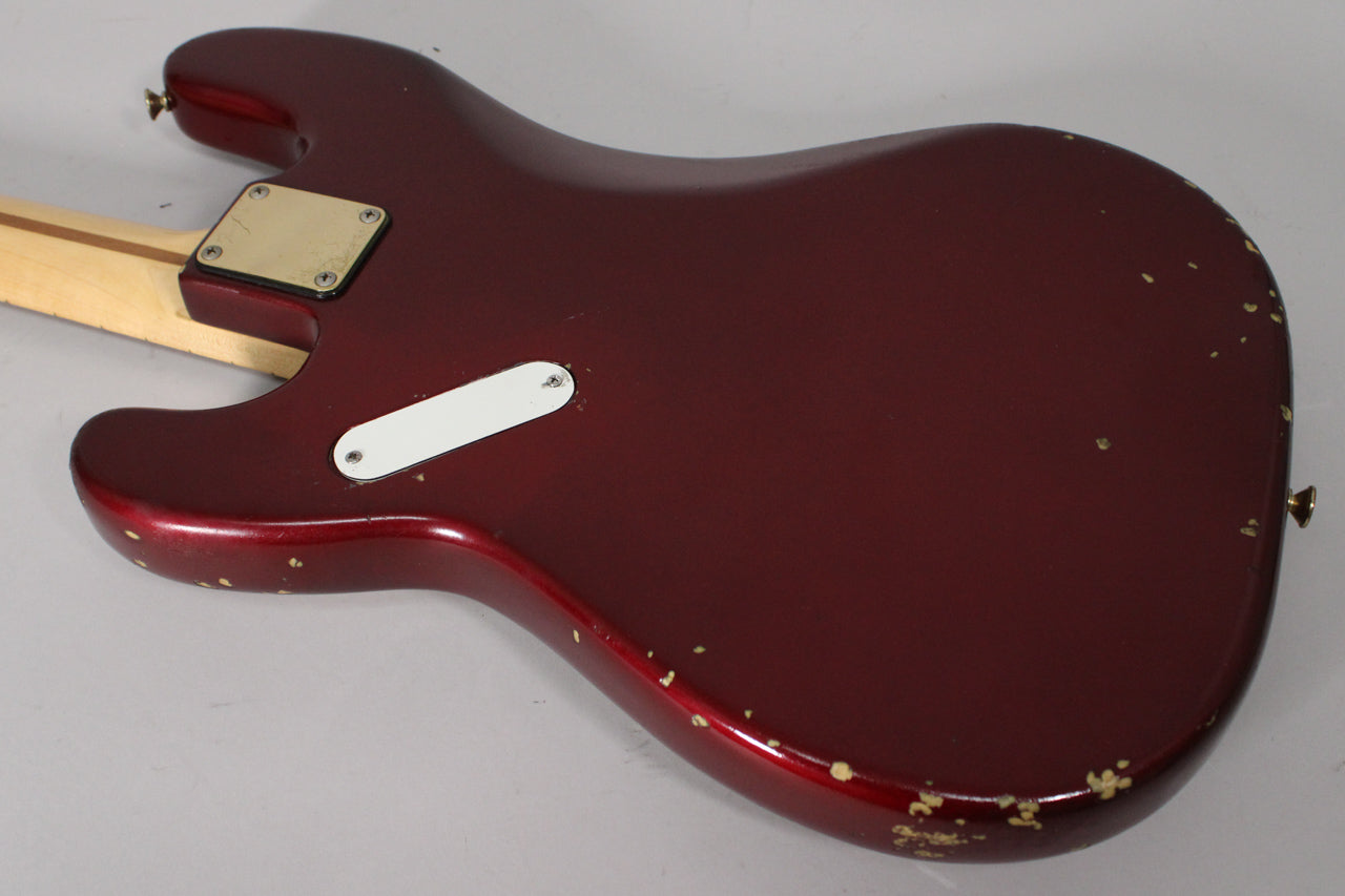 1980 Fender Precision Special Bass Candy Apple Red Active EQ w