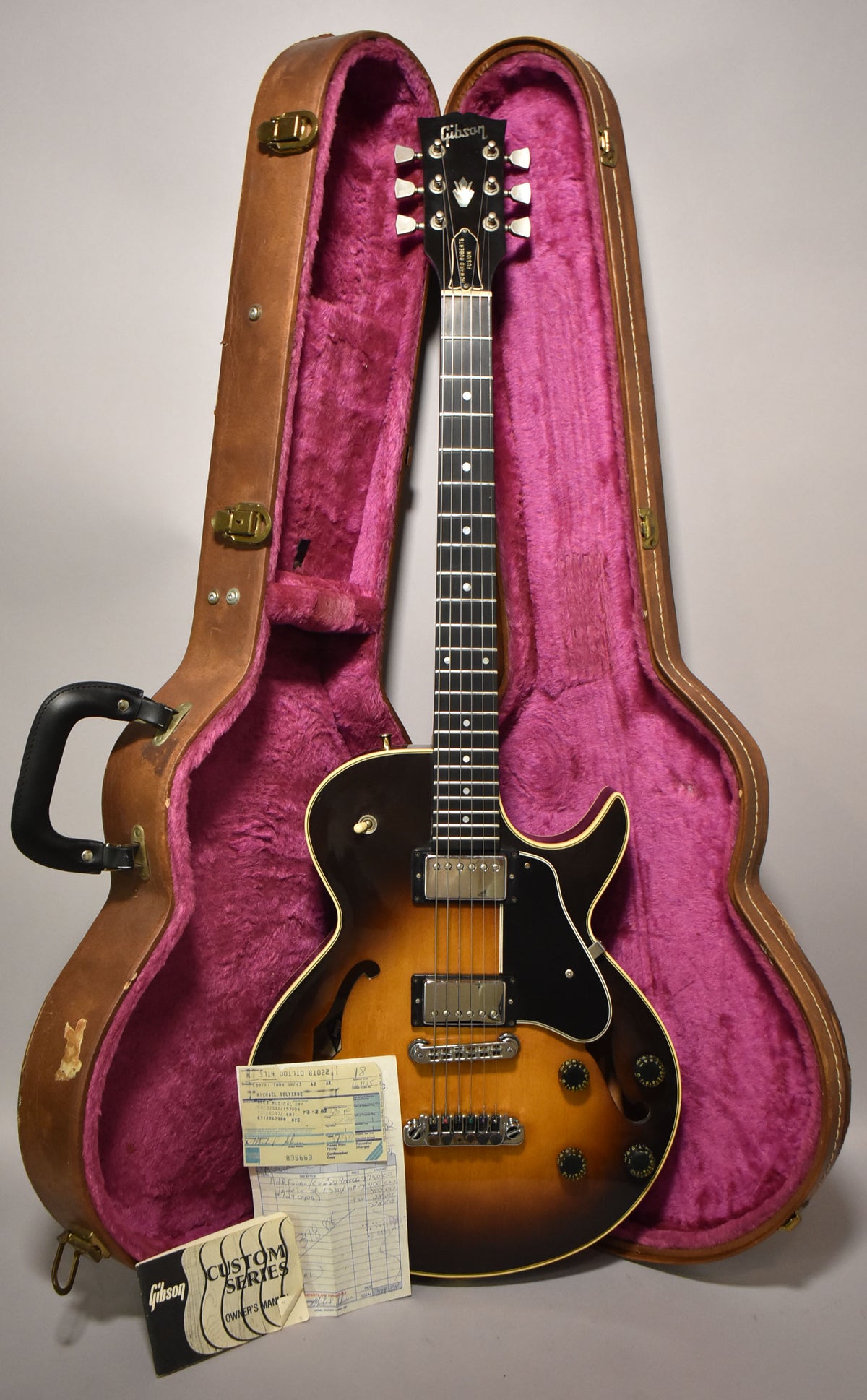 1980 Gibson Howard Roberts Fusion Tobacco Sunburst w/OHSC