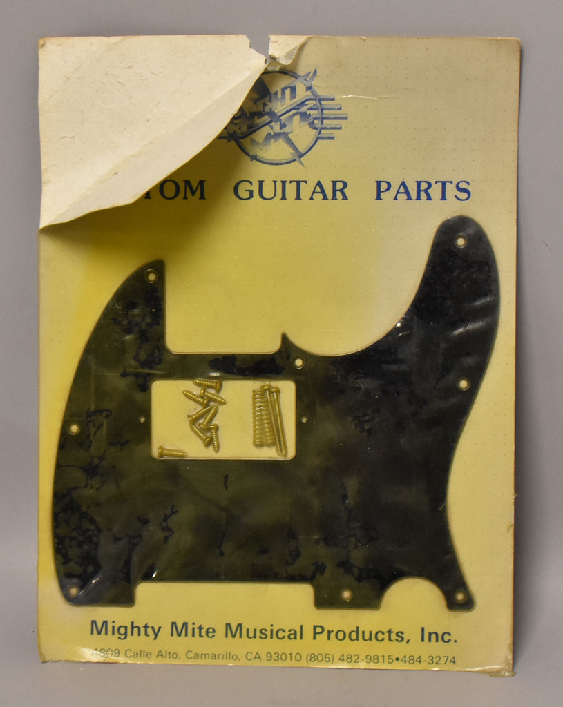 1980s-Schecter-Telecaster-Pickguard-Black-Imperial-Vintage-Guitars-Sell-Your-Guitar