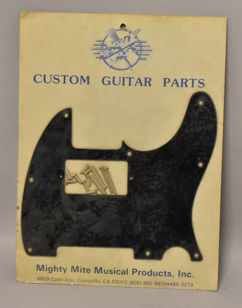 1980s-Schecter-Telecaster-Pickguard-Black-Imperial-Vintage-Guitars-Sell-Your-Guitar