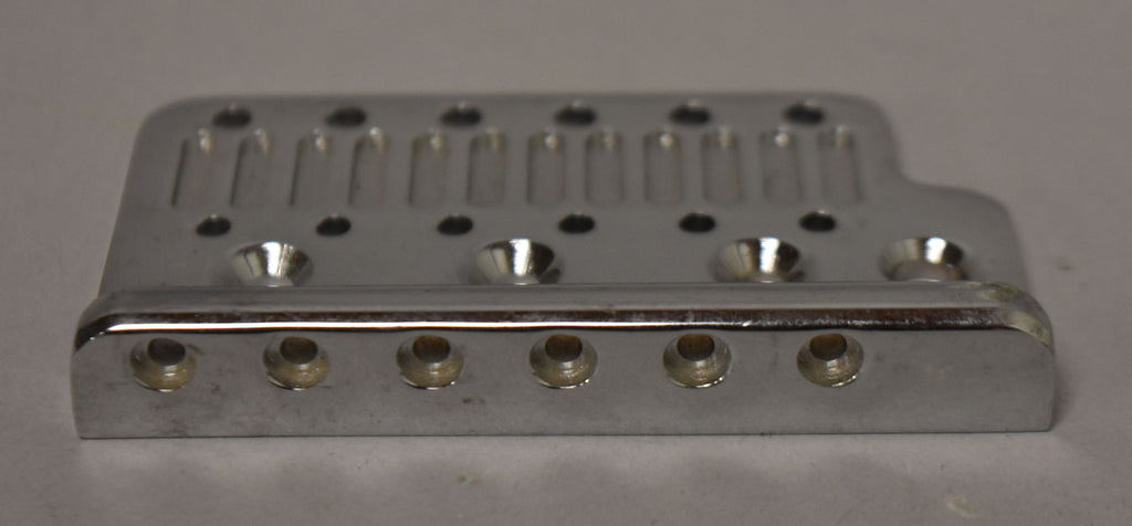 1980s-Schecter-USA-Bass-Bridge-Plate-Chrome-NOS-Sell-Your-Guitar-Imperial-Vintage-Guitars