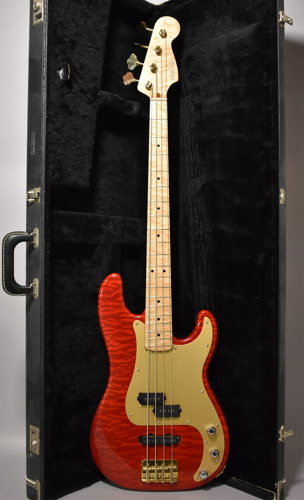 1980s-Schecter-USA-P-Bass-Transparent-Cherry-Sell-Your-Guitar-Imperial-Vintage-Guitars