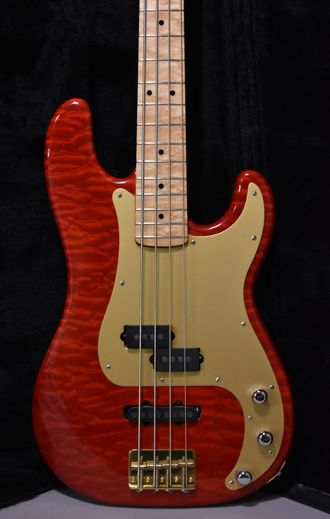 1980s-Schecter-USA-P-Bass-Transparent-Cherry-Sell-Your-Guitar-Imperial-Vintage-Guitars