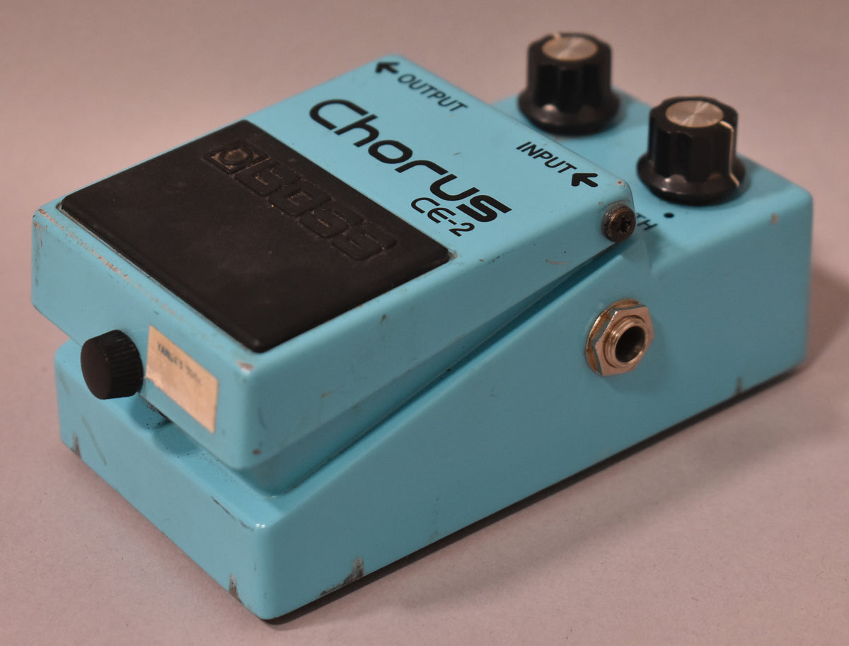 1985 Boss CE-2 Chorus Pedal Blue MIJ Green Label