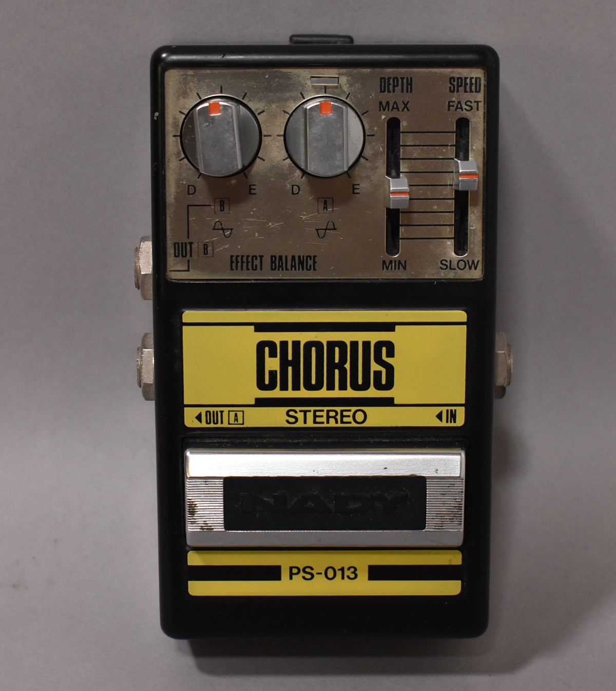 1980s Nady (Guyatone) PS-013 Stereo Chorus Effect Pedal MIJ