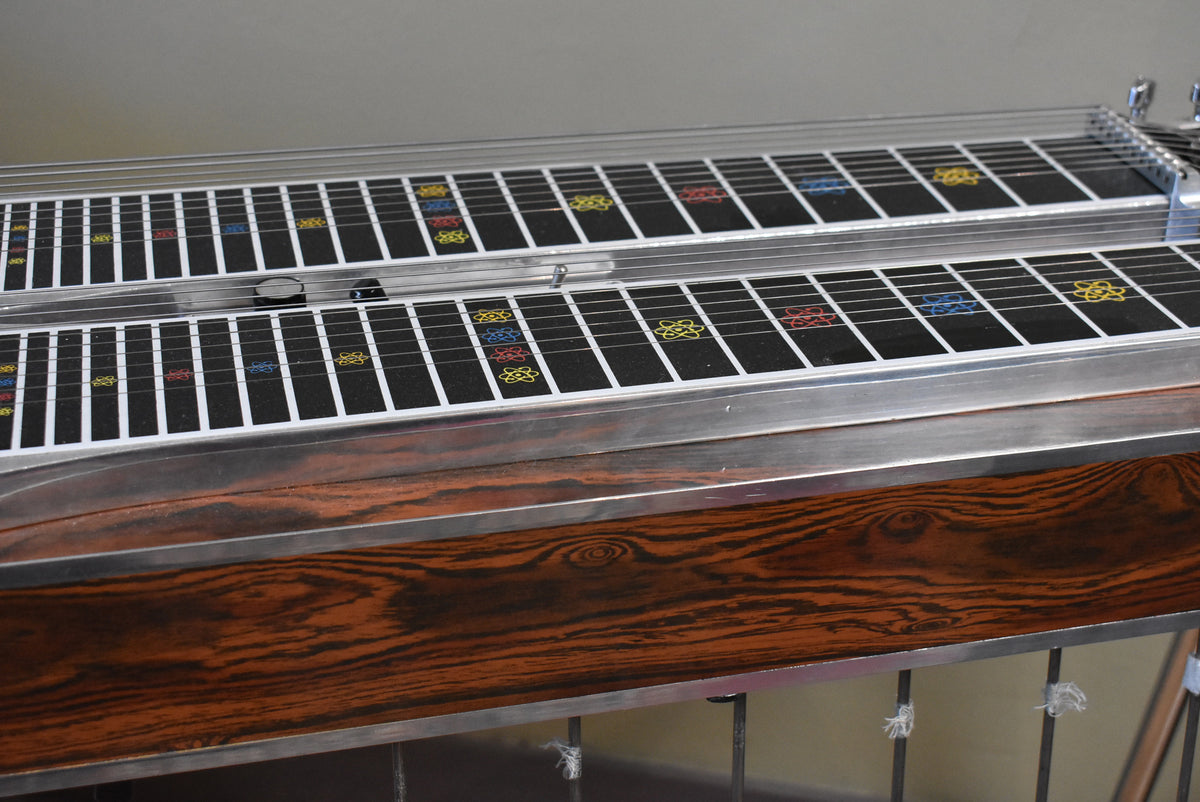 1981 Emmons D10 Double-Neck Pedal Steel Guitar Push Pull w/OHSC