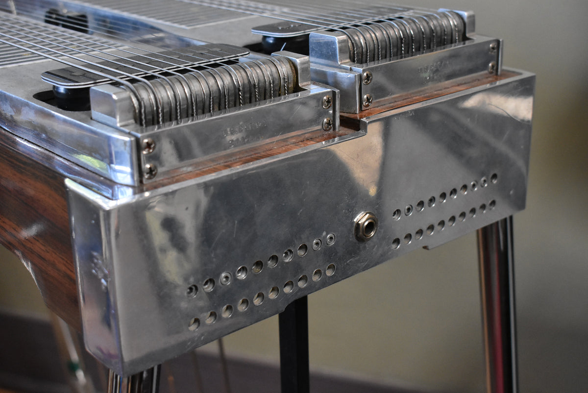 1981 Emmons D10 Double-Neck Pedal Steel Guitar Push Pull w/OHSC