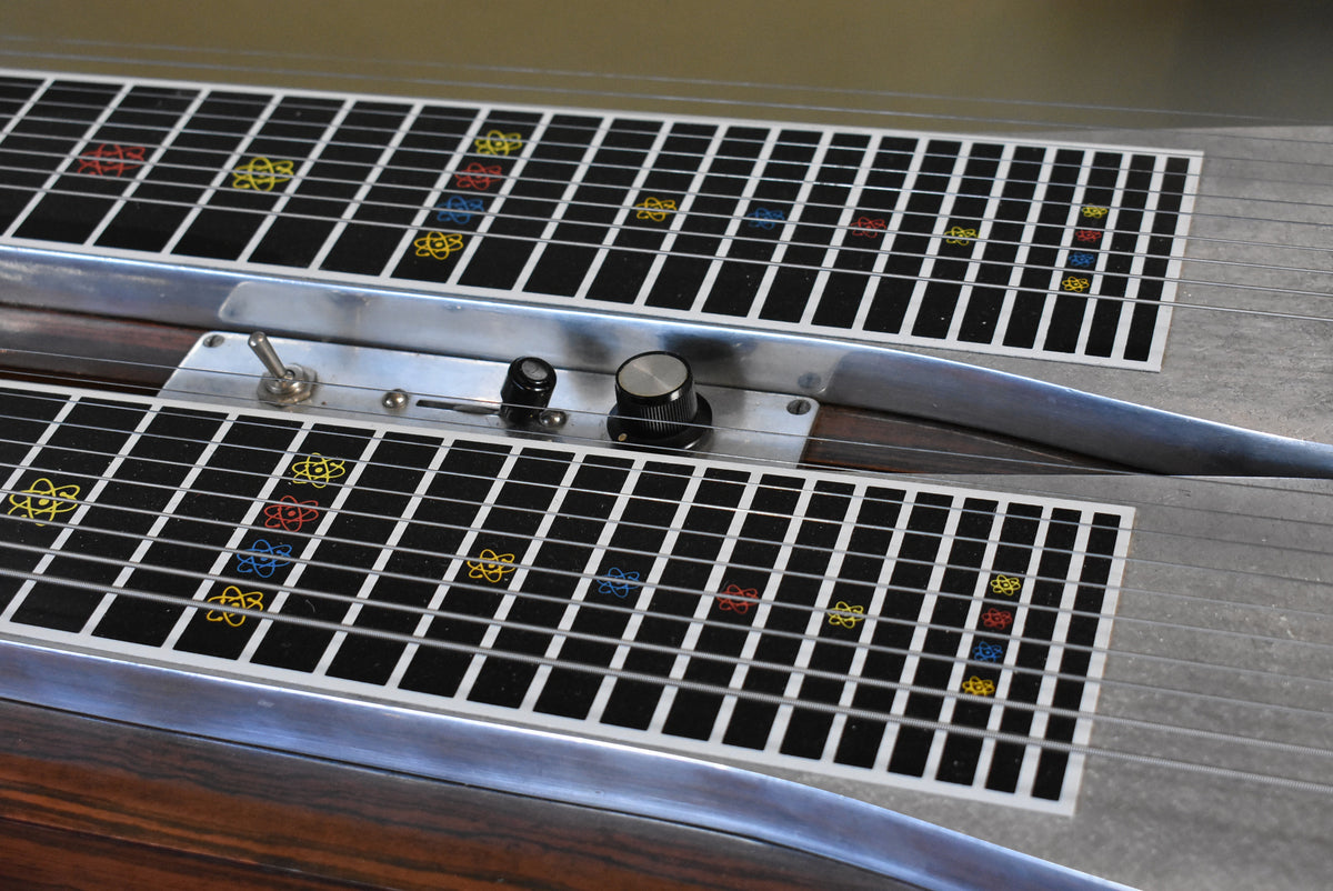 1981 Emmons D10 Double-Neck Pedal Steel Guitar Push Pull w/OHSC