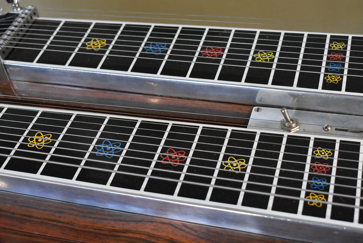 1981 Emmons D10 Double-Neck Pedal Steel Guitar Push Pull w/OHSC