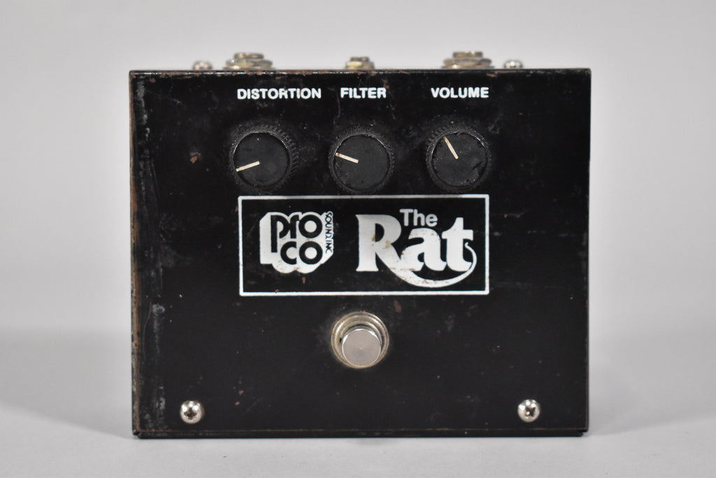 1983 ProCo Rat Distortion Big Box V2 Black