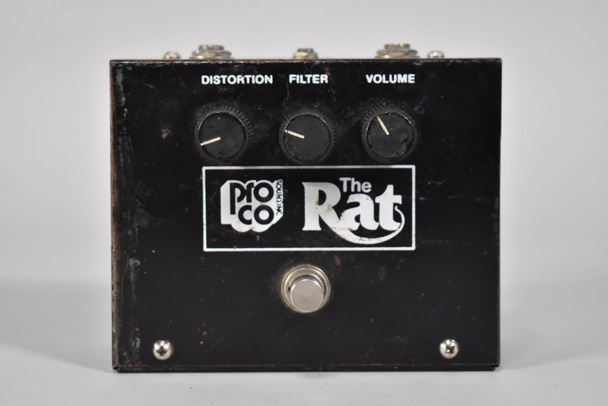 PROCO RAT ディストーション 1983 ProCo Rat Distortion Big Box V2 Black – Imperial Vintage Guitars