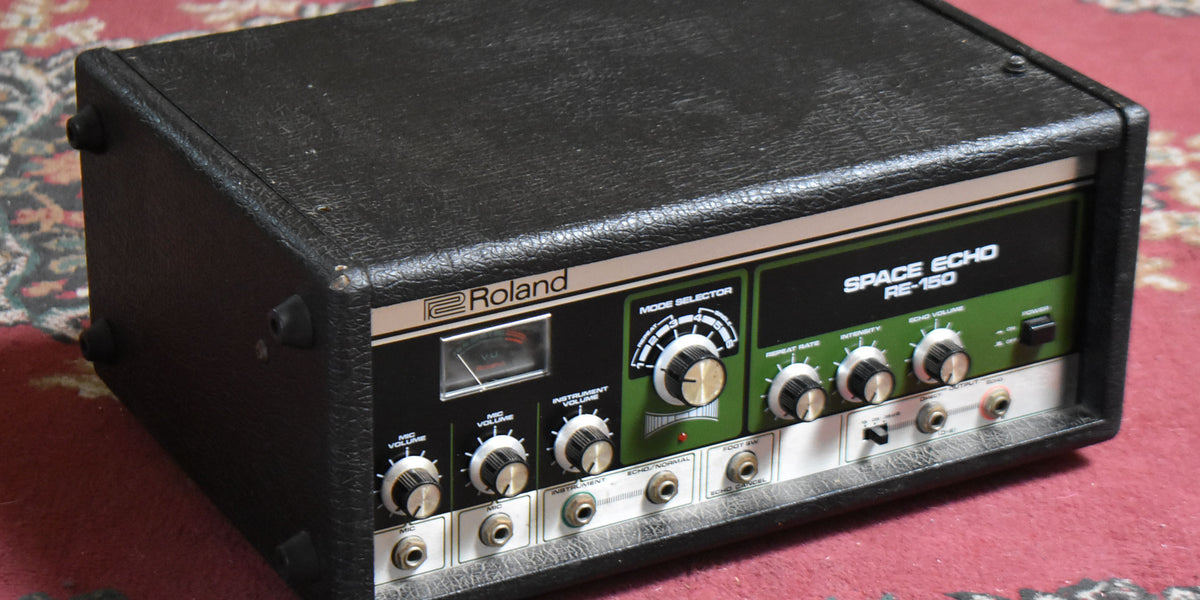 Roland RE-150 スペースエコー 1982 Roland RE-150 Space Echo – Imperial Vintage Guitars