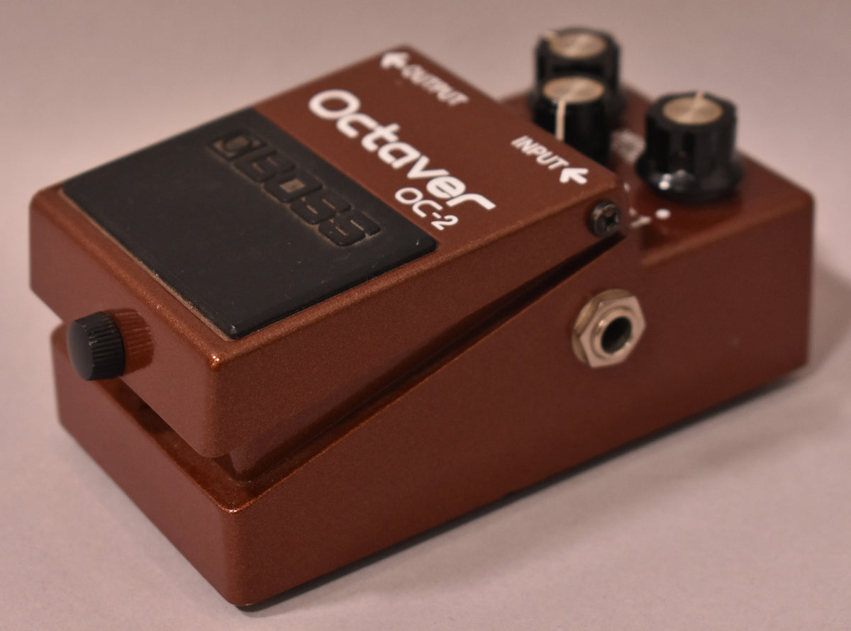 1983 Boss OC-2 Octaver Pedal Brown MIJ Black Label