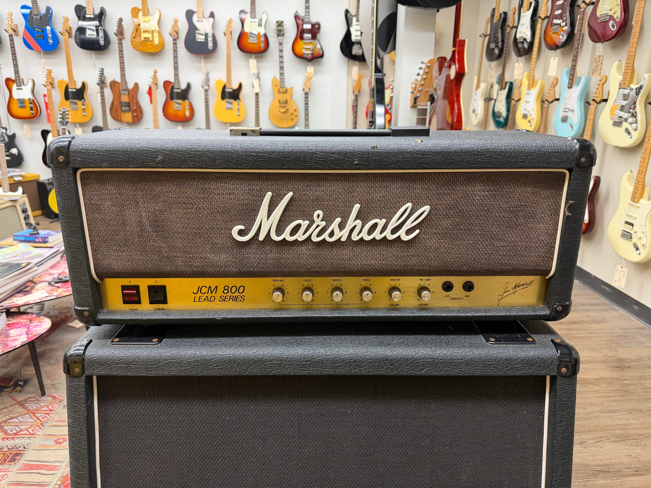1986 Marshall JCM 800 Lead Series Model 2204 50w Head
