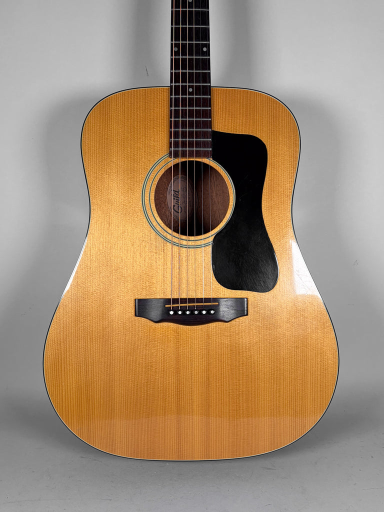 1986 Guild D-25 Natural Finish Westerly Acoustic w/OHSC