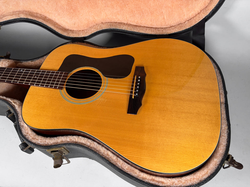 1986 Guild D-25 Natural Finish Westerly Acoustic w/OHSC