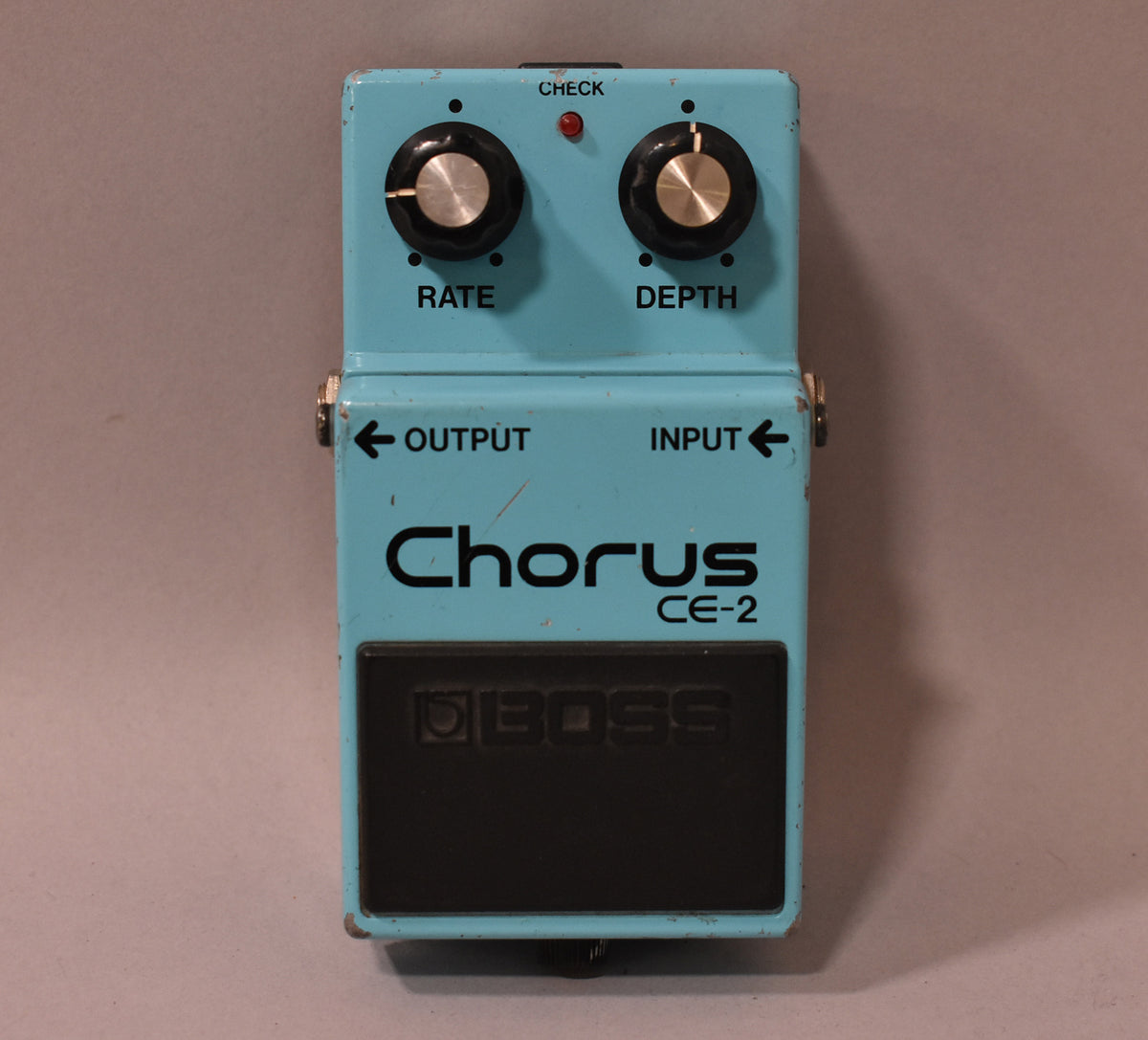 1986 Boss CE-2 Chorus Pedal Blue MIJ Green Label