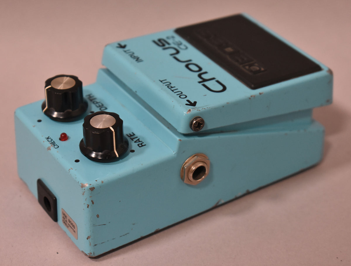 1986 Boss CE-2 Chorus Pedal Blue MIJ Green Label