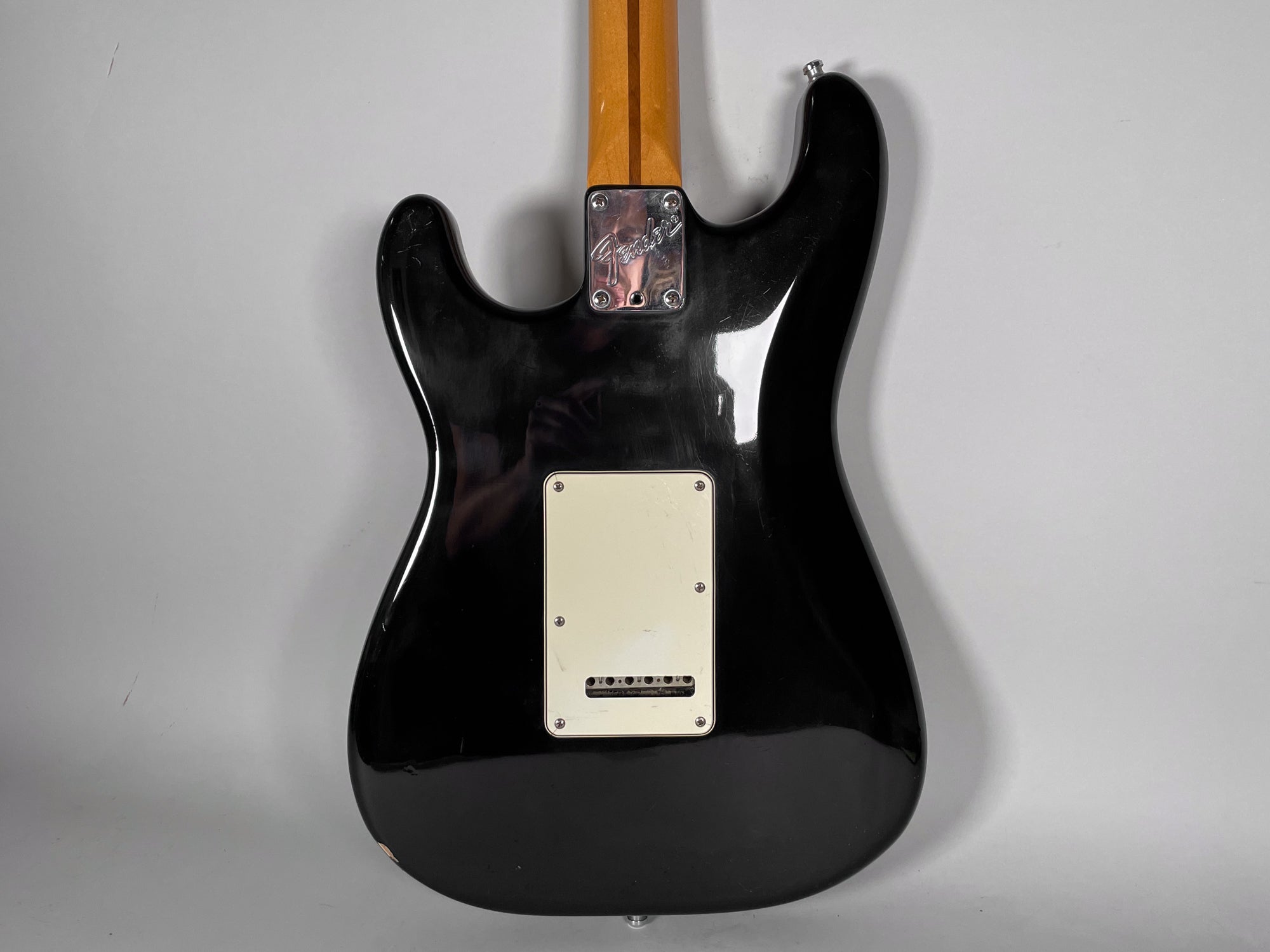 1987 Fender Stratocaster Plus Black Finish First Year w/OHSC