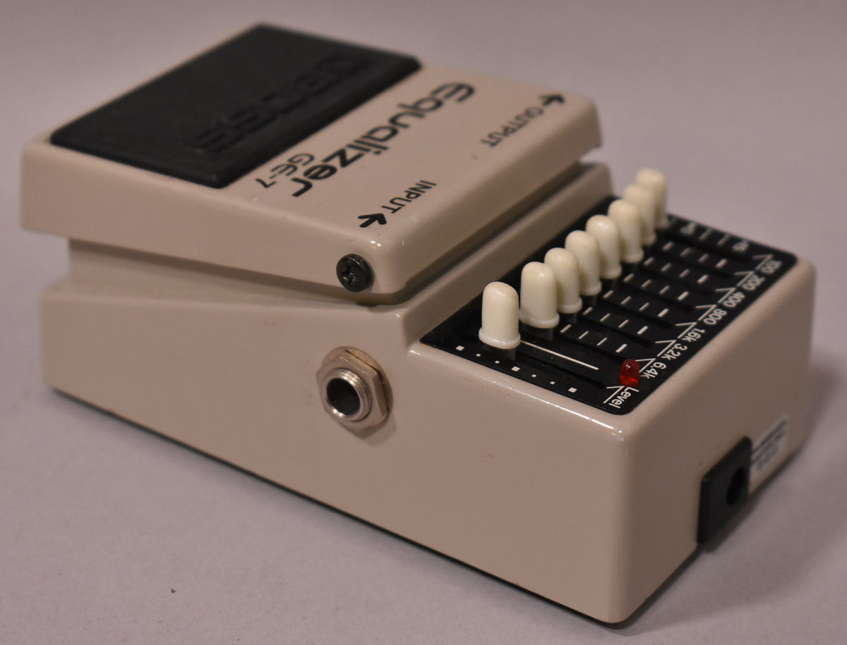 1988 Boss GE-7 Graphic Equalizer Pedal Grey MIJ Black Label