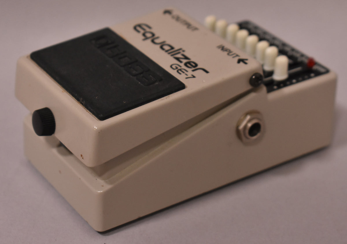 1988 Boss GE-7 Graphic Equalizer Pedal Grey MIJ Black Label