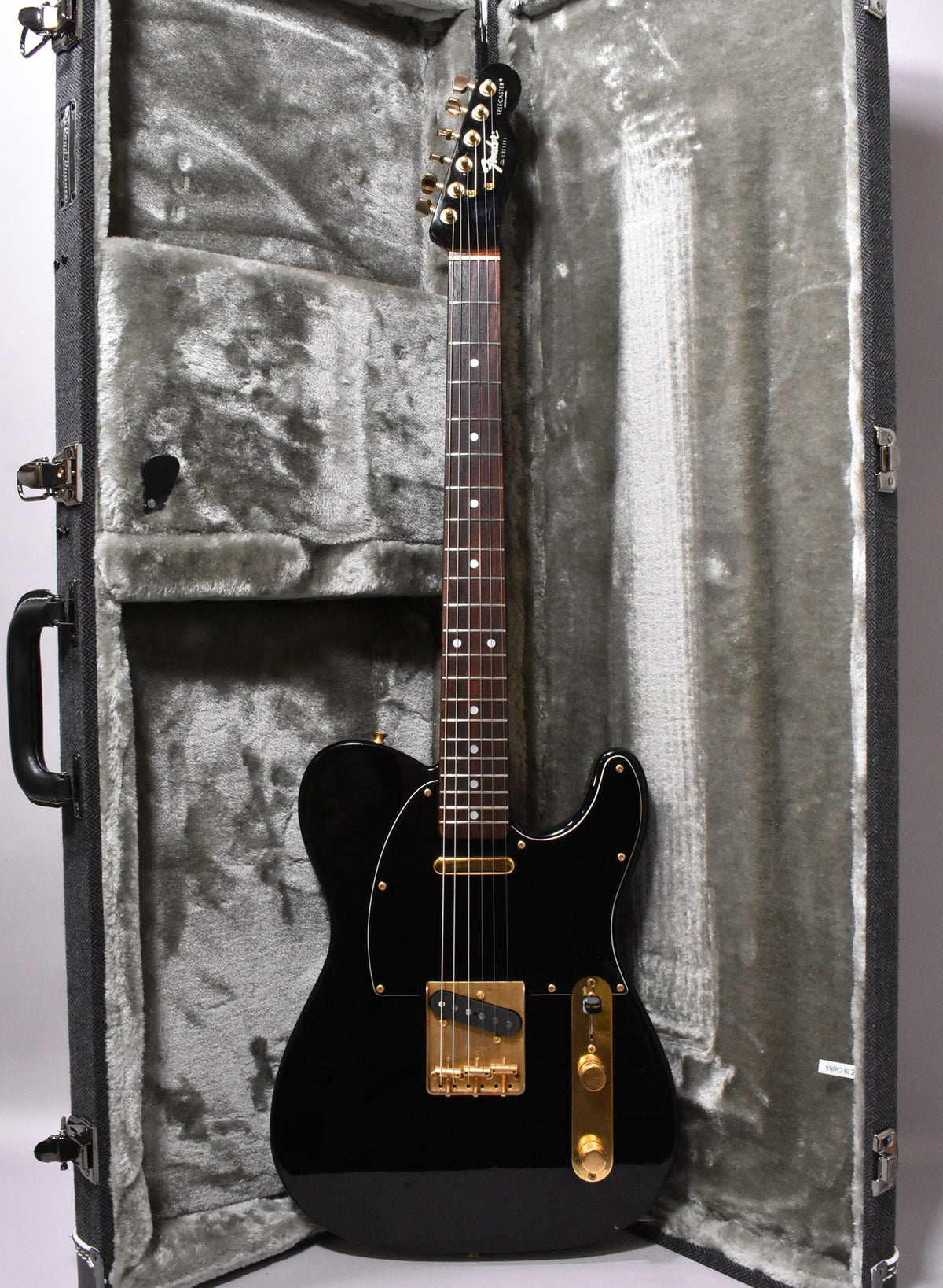 1988 Fender Japan Telecaster TLG80-60 E-Series Black Finish MIJ w/HSC