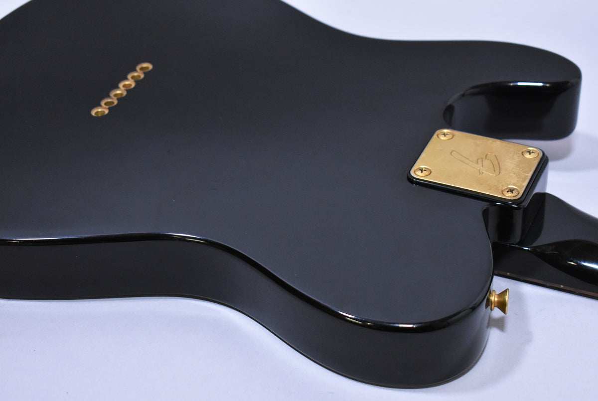 1988 Fender Japan Telecaster TLG80-60 E-Series Black Finish MIJ w/HSC