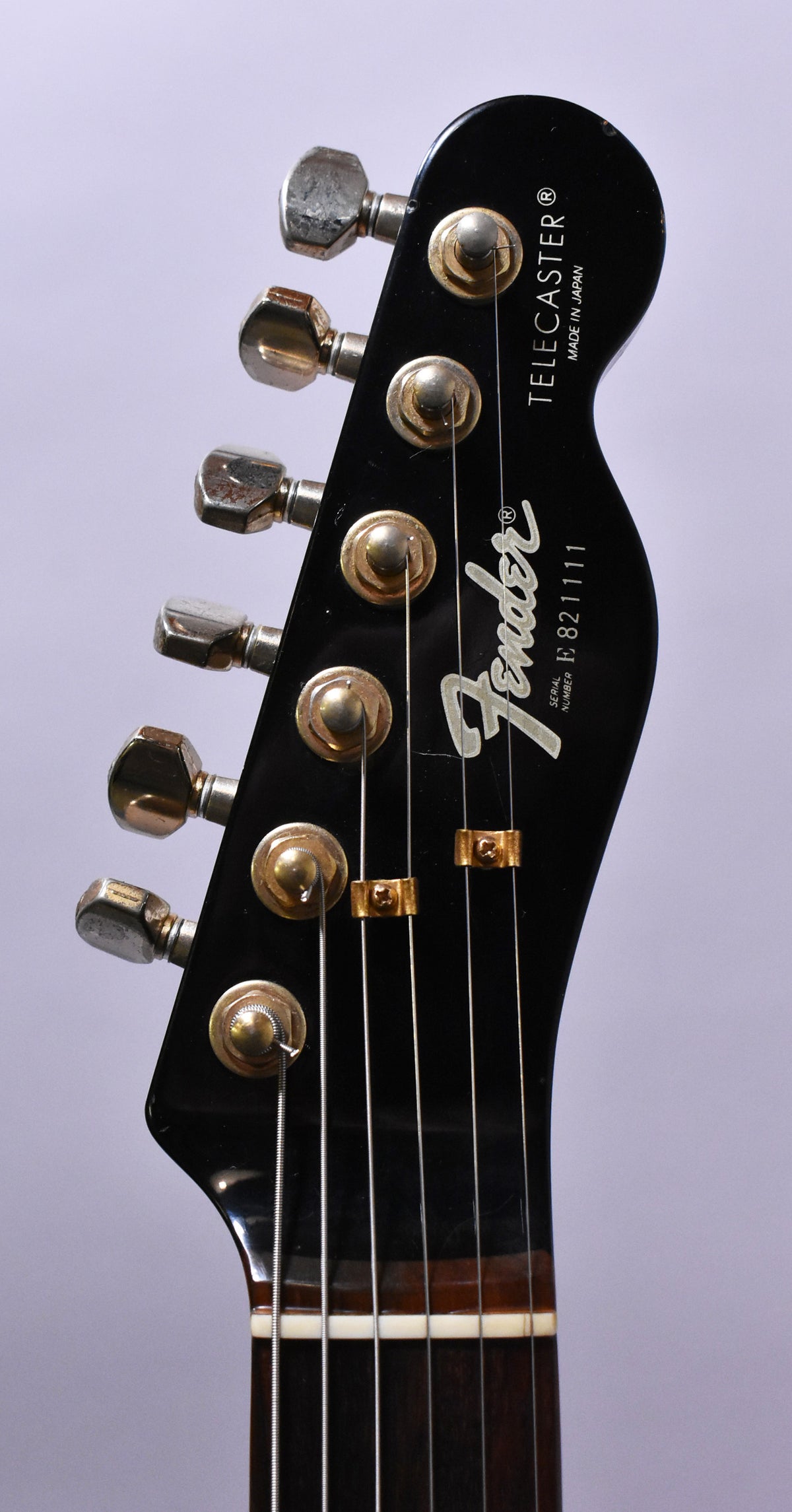 1988 Fender Japan Telecaster TLG80-60 E-Series Black Finish MIJ w/HSC