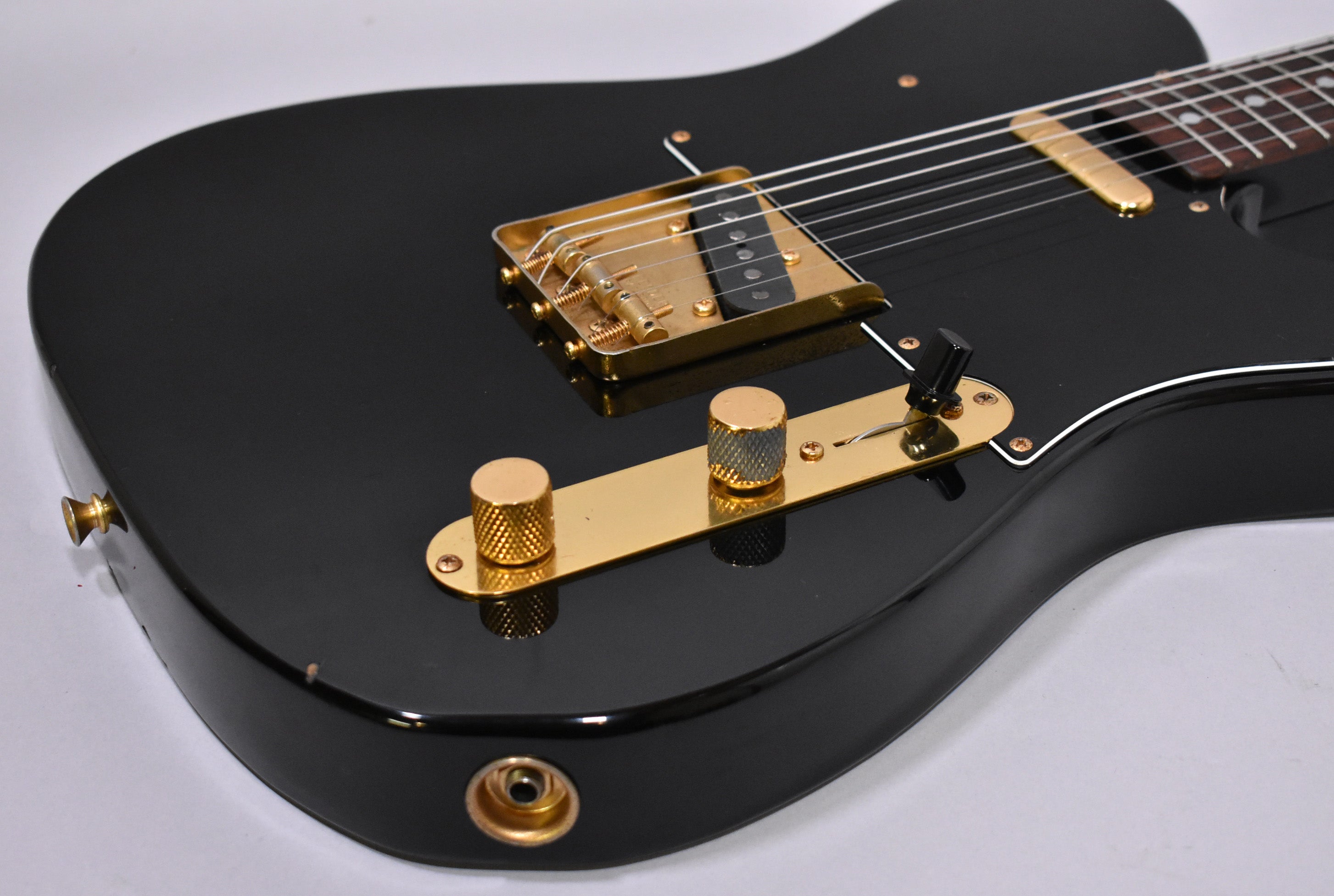 1988 Fender Japan Telecaster TLG80-60 E-Series Black Finish MIJ w