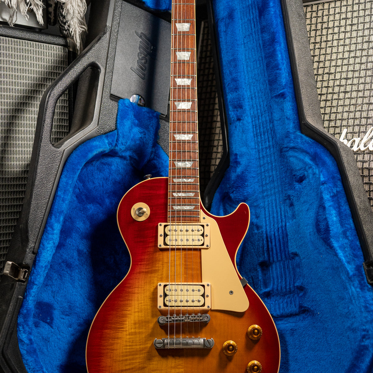 1989 Gibson Les Paul Standard 2-Piece Flame Top Cherry Sunburst