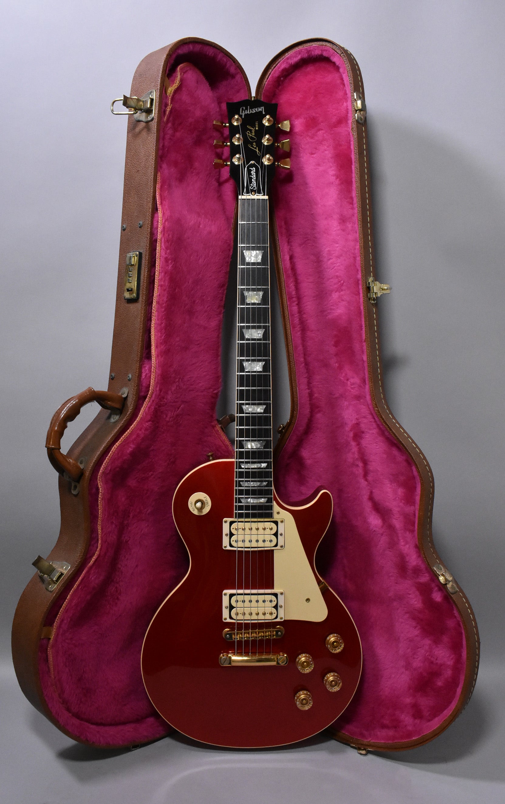 ギター Gibson les paul standard 1989 1989 Gibson Les Paul Standard Candy Apple Red w/OHSC – Imperial